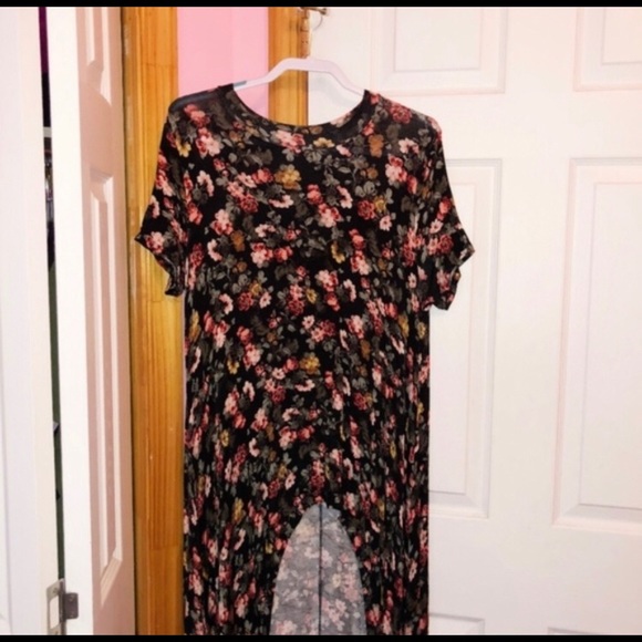 Annabelle Floral Hi-low Tunic. Large - Picture 2 of 8